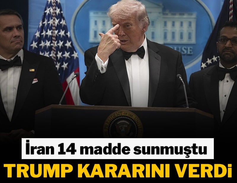 İran 14 madde sundu, Trump kararını verdi