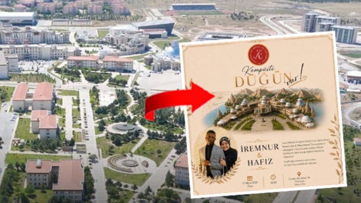 Devlet üniversitesinde alışılmamış etkinlik: Resmi hesaptan davetiye paylaştılar