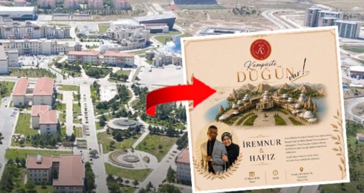 Devlet üniversitesinde alışılmamış etkinlik: Resmi hesaptan davetiye paylaştılar