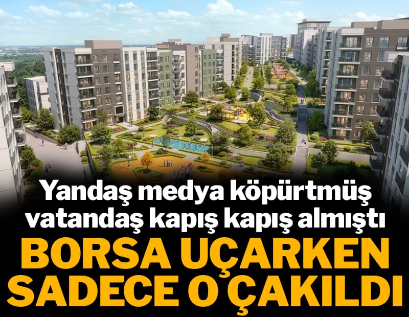 Borsa uçarken sadece o çakıldı: Yandaş medya köpürtmüş, vatandaş kapış kapış almıştı