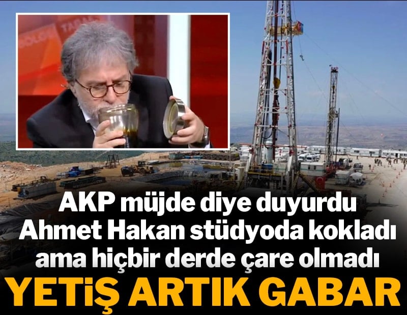 AKP müjde diye duyurdu, Ahmet Hakan kokladı hiçbir derde çare olmadı: Yetiş artık Gabar