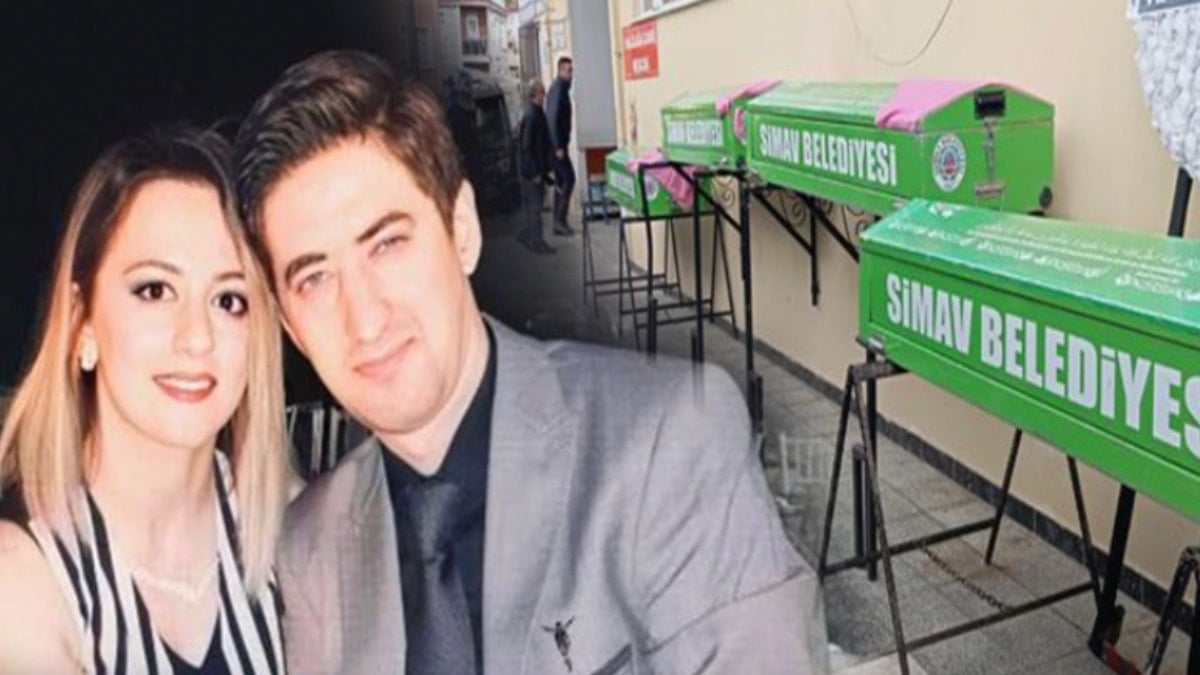Yürek yakan fotoğraf: 4 tabut 1 aile!