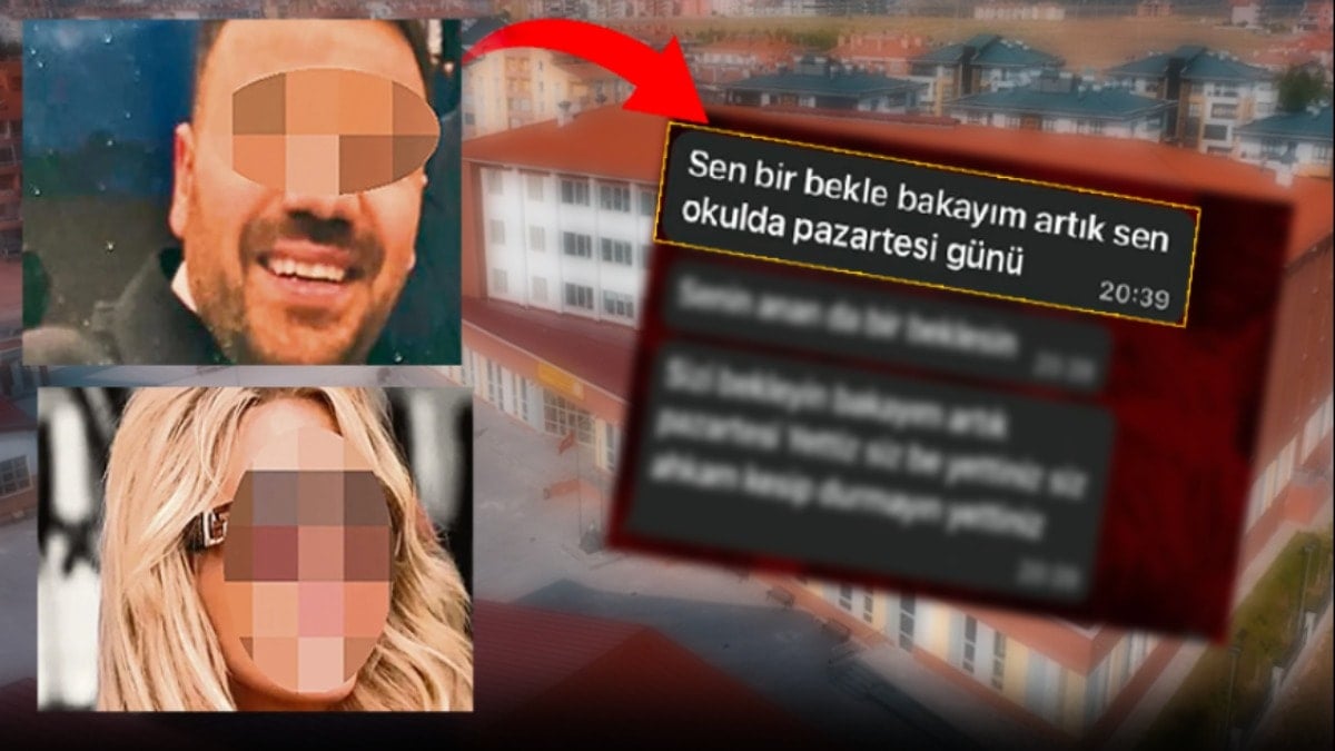 Mühendis baba sevgilisini yanına aldı kızının lisesini bastı!
