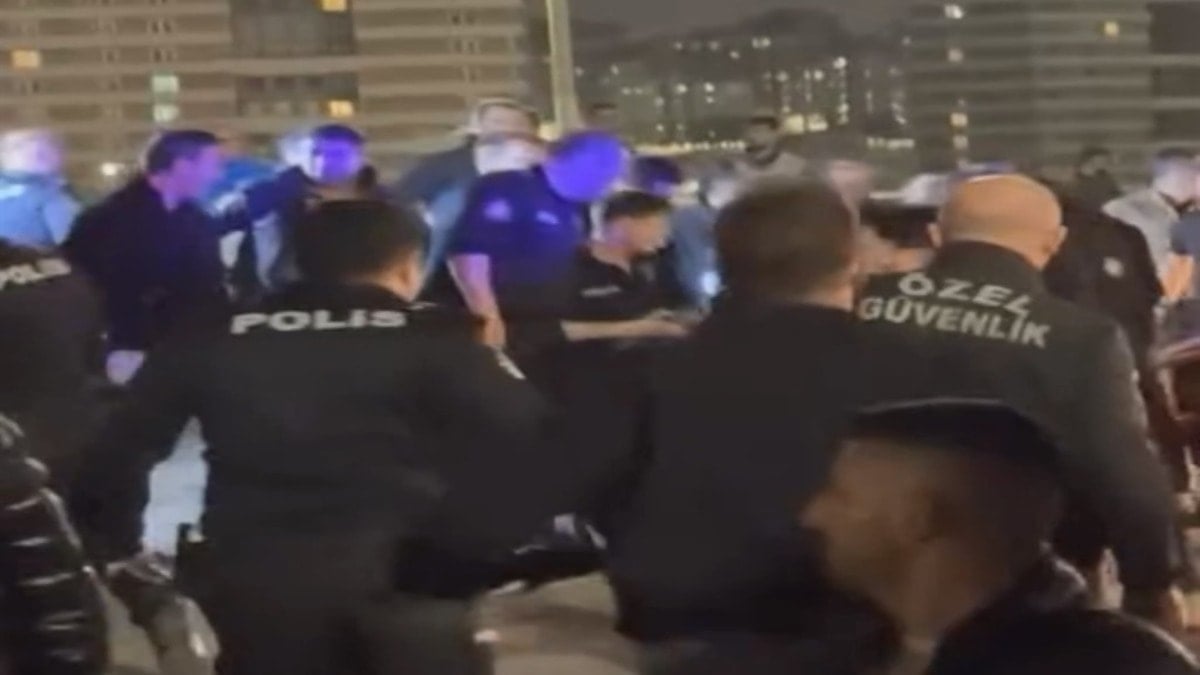 Bayrampaşa sebze halinde meydan savaşı: 12 polis yaralandı!