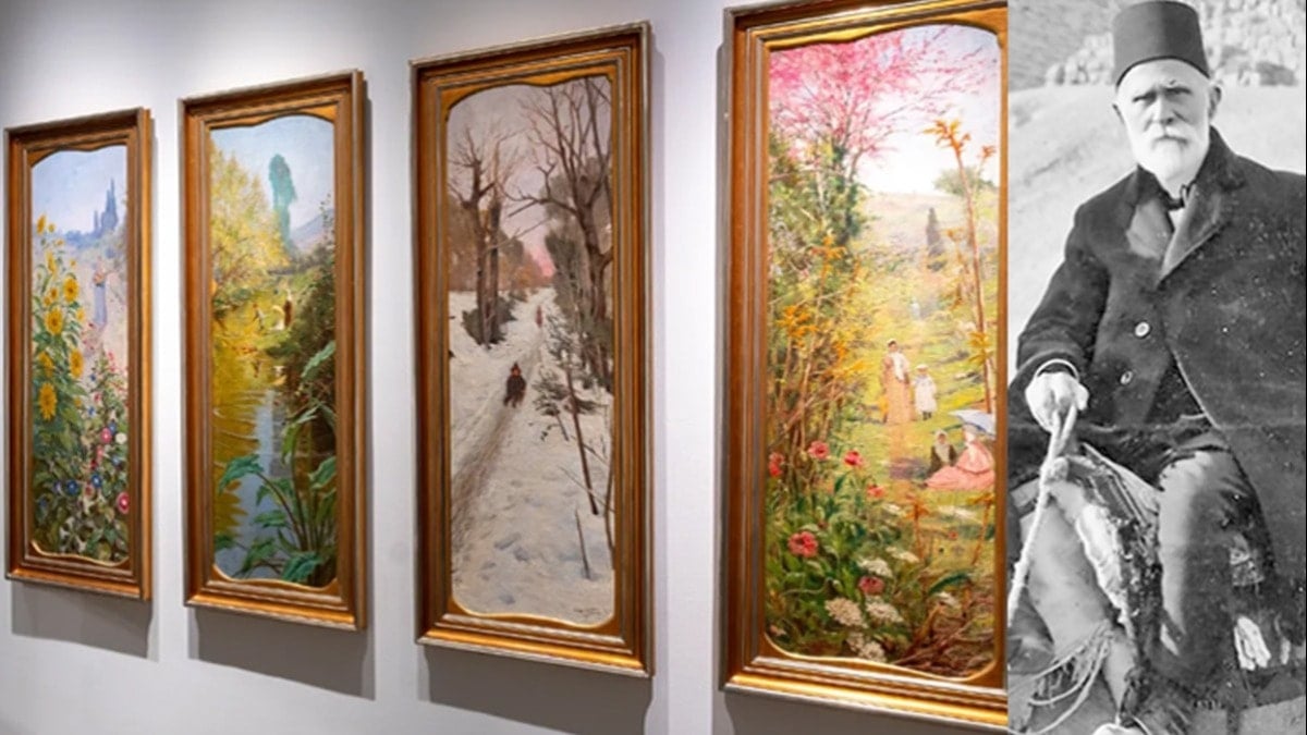 Ressam Halil Paşa tabloları rekor kırdı: 4 mevsim 33 milyon lira