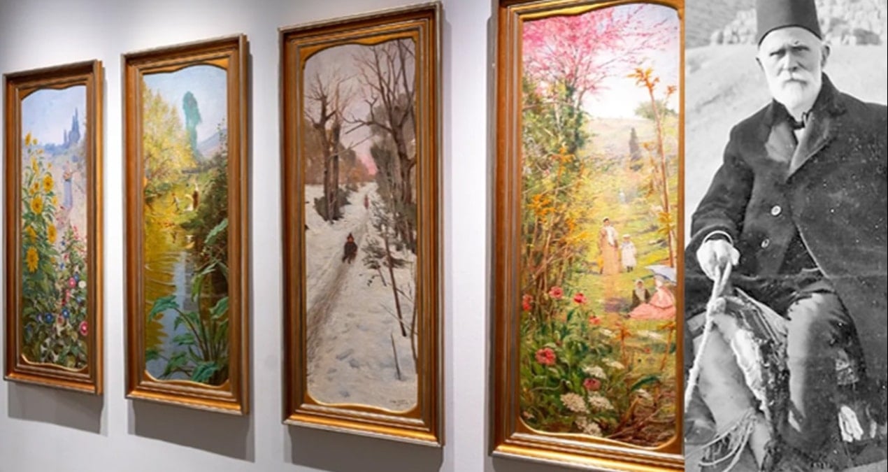 Ressam Halil Paşa tabloları rekor kırdı: 4 mevsim 33 milyon lira