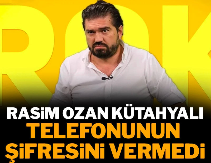 Emniyet sorgusu başladı telefon şifresini vermek istemedi! ROK'un banka hesabı kasa hesabı mıydı
