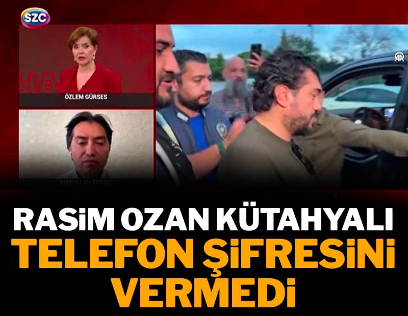 Emniyet sorgusu başladı telefon şifresini vermek istemedi! ROK'un banka hesabı kasa hesabı mıydı