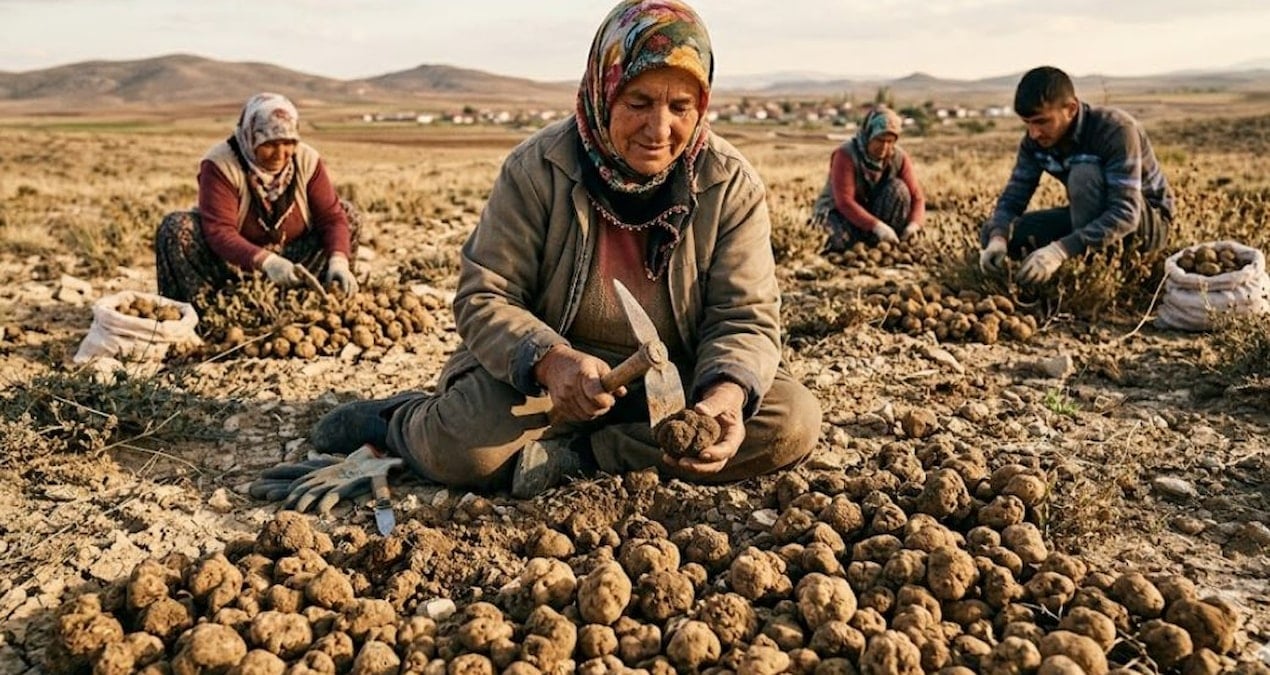 Türkiye'de bol yetişiyor, kilosu 2 bin lira: 'Dağ altını' işte bu yöntemle bulunuyor