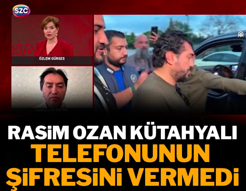 Emniyet sorgusu başladı telefon şifresini vermek istemedi! ROK'un banka hesabı kasa hesabı mıydı