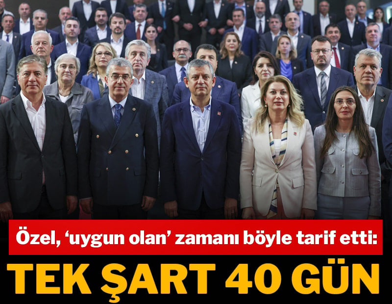 40 günde kurultay şartı