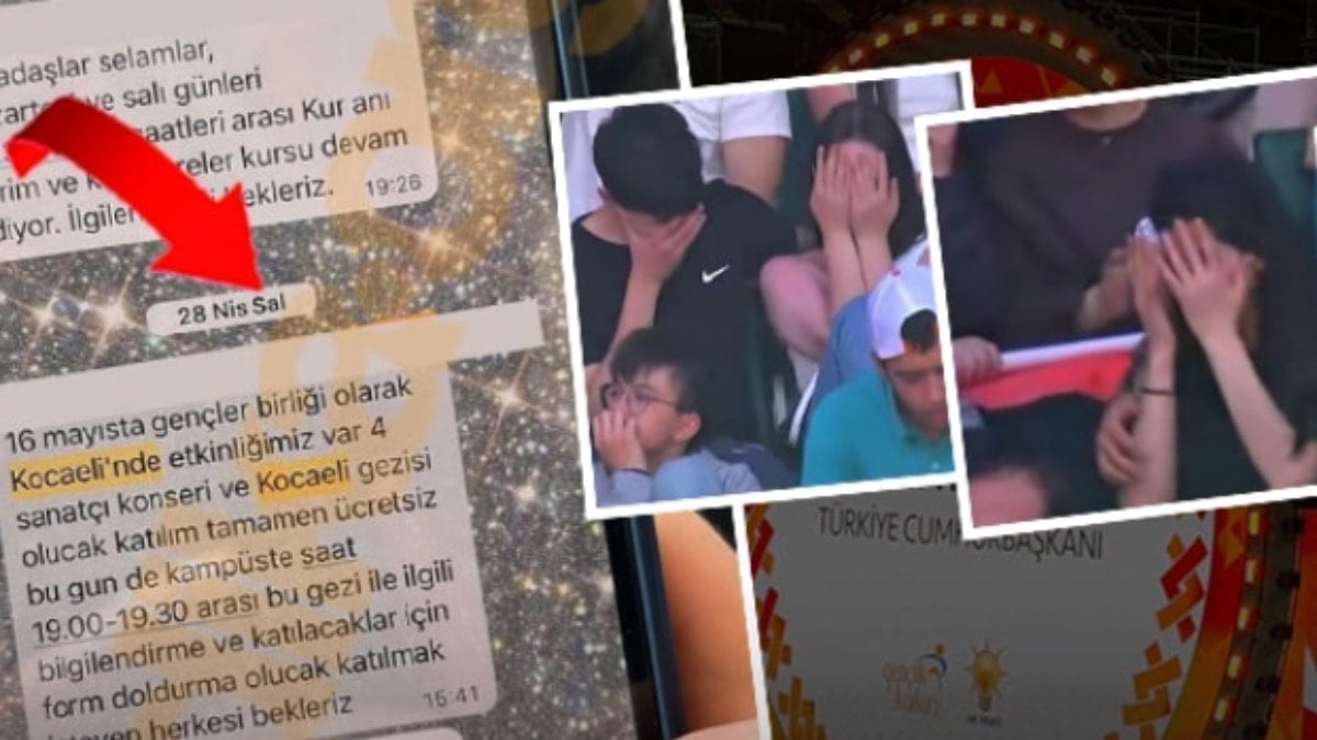 'Gezi' diye kandırılıp AKP'nin festivaline götürüldüler: Kamera çekince yüzlerini gizlediler