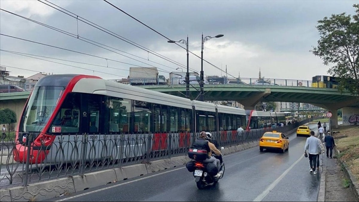 Kabataş-Bağcılar Tramvay Hattı'nda arıza