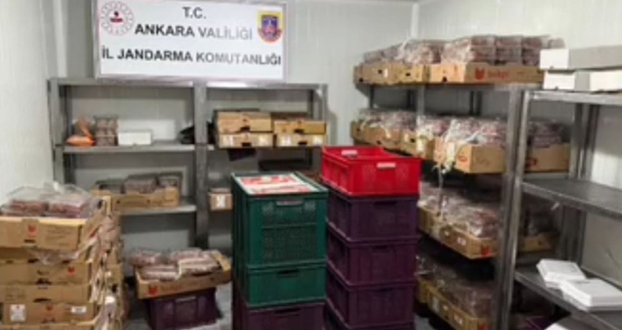 Ankara'da 40 ton et ele geçirildi