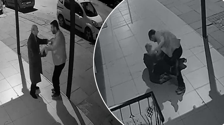 Yaşlı adama dehşeti yaşattı; dakikalarca darbedip cüzdanını gasbetti