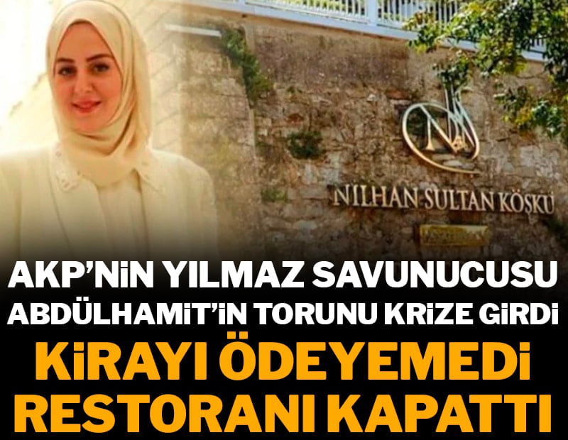 Kiralar Abdülhamit'in torununu da vurdu! Boğaz'daki köşkü boşaltıyor