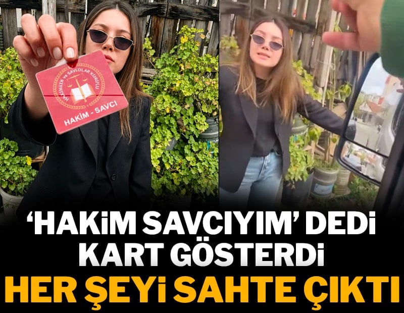 Hakim-savcı kartı gösterip tehdit etti! Bu hareketi pahalıya patladı