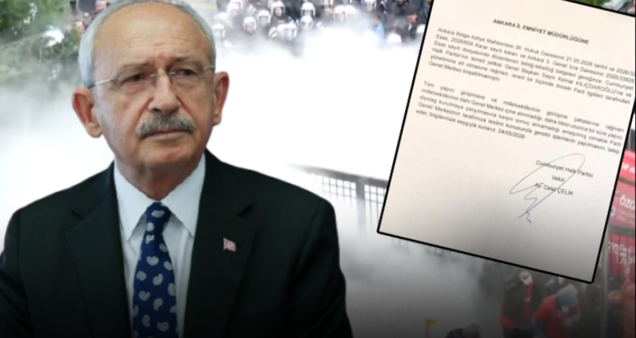 Kılıçdaroğlu bu mesajın ardından polisten yardım istedi