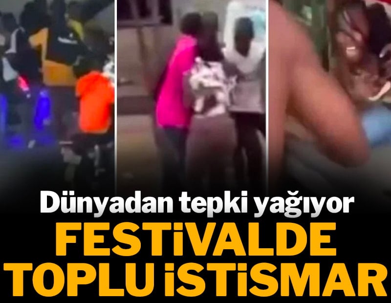 ‘Festival’den iğrenç görüntüler: Dünyadan tepki yağıyor