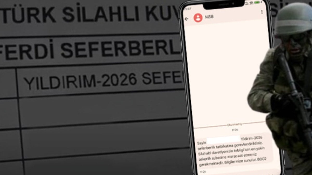 Binlerce kişinin telefonuna gelen mesaj 'Savaşa mı giriyoruz?' söylentisi yarattı