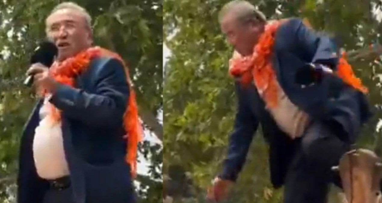 Eski Varsak Belediye Başkanı Hüseyin Ayanoğlu deveden düştü