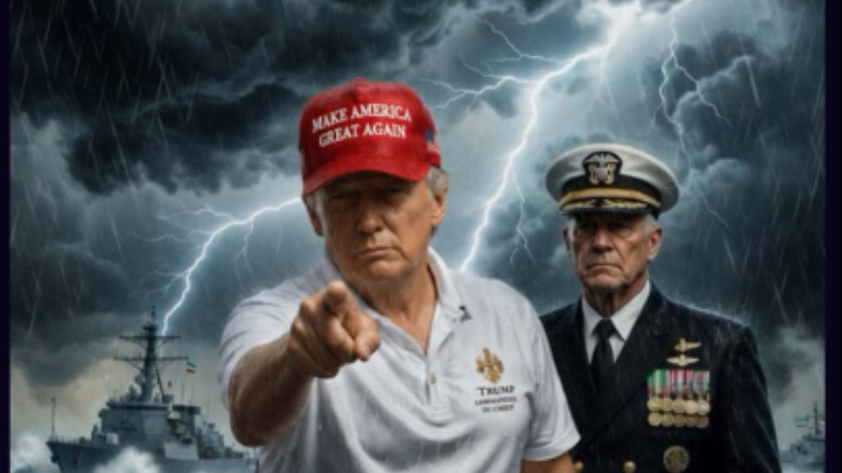 Yeni saldırı hazırlığı başladı: Trump'tan İran'a afişli tehdit