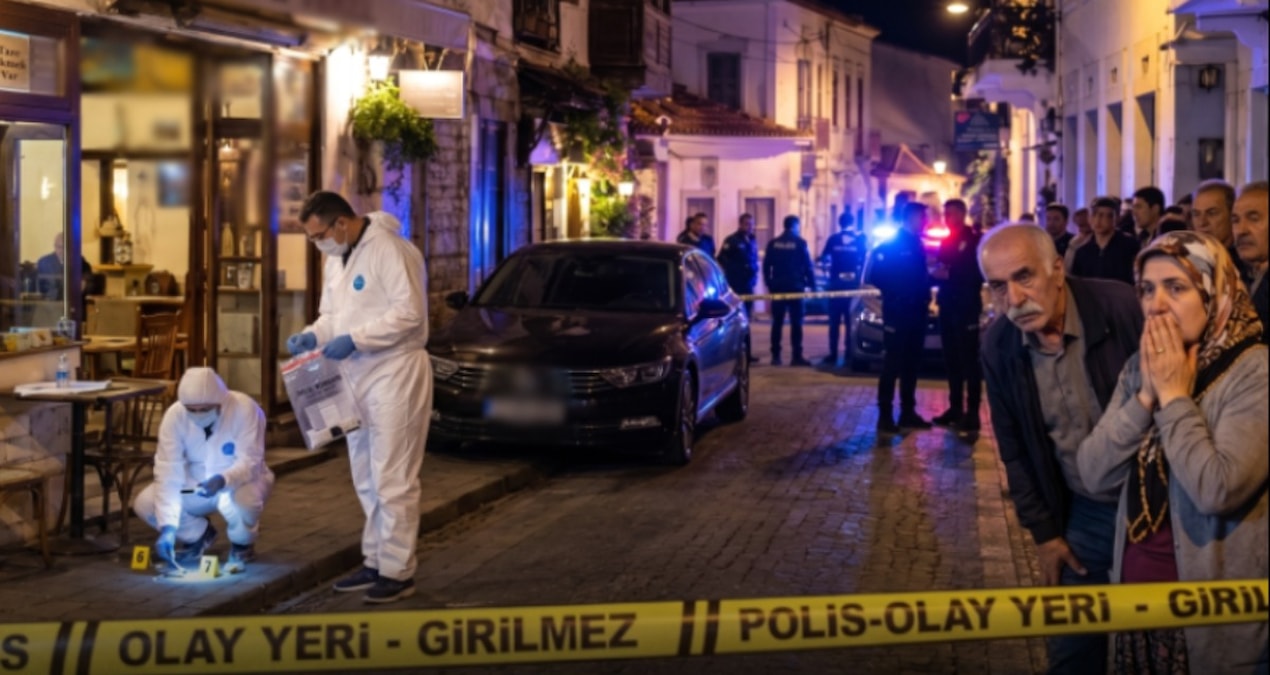 İzmir'de kan donduran cinayet! Akrabasını öldürüp cesedini kahvenin önüne attı