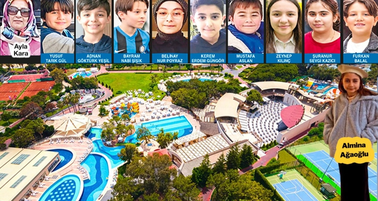 Acıyı unutup lüks otele kapandılar