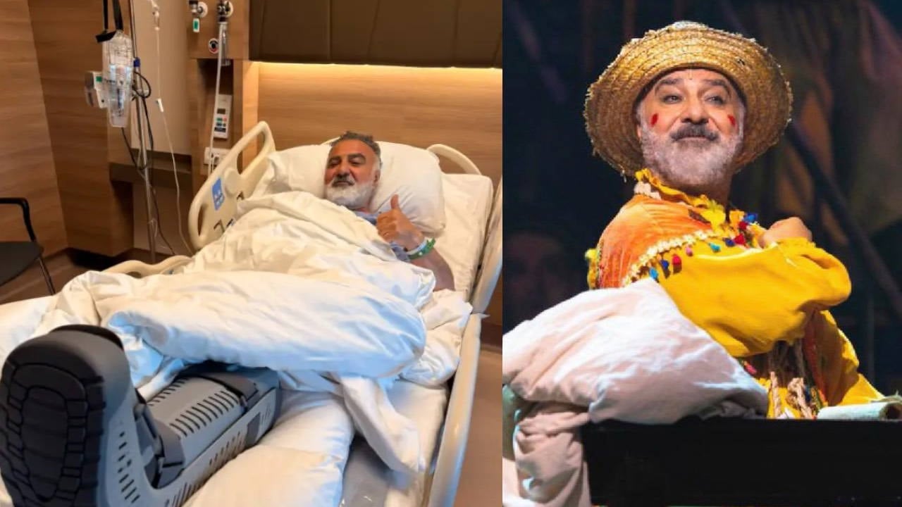 Sahnede talihsiz kaza: İstanbul’a döner dönmez ameliyat oldu