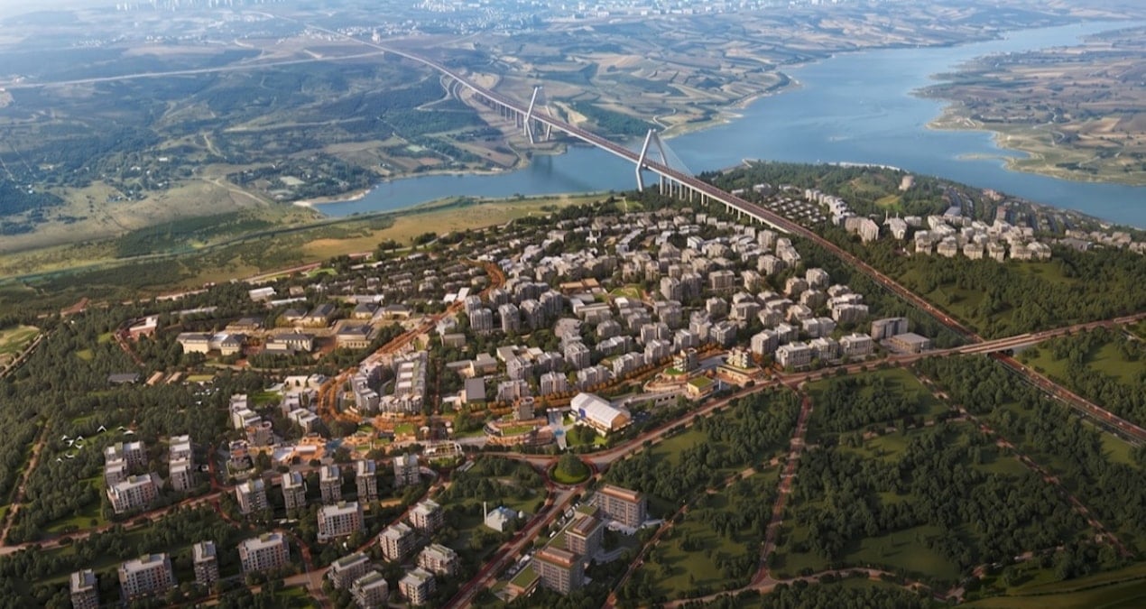 Sazlıdere’nin rant villaları satışa çıktı