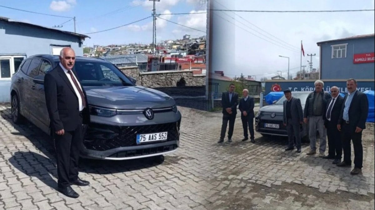 2 bin kişinin yaşadığı beldenin başkanına 4 milyonluk makam aracı