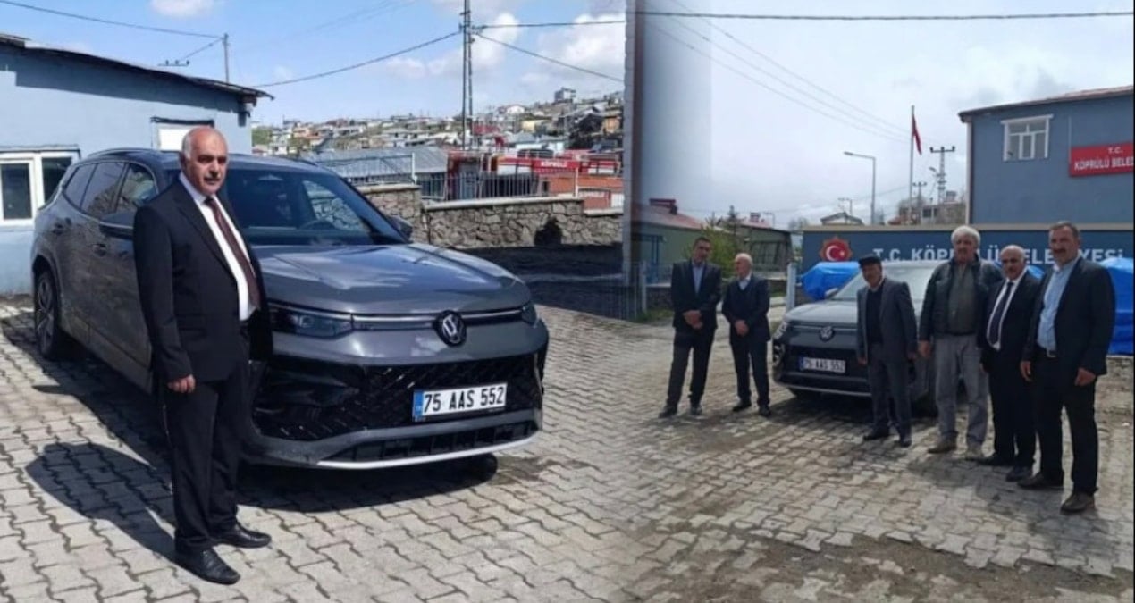 2 bin kişinin yaşadığı beldenin başkanına 4 milyonluk makam aracı