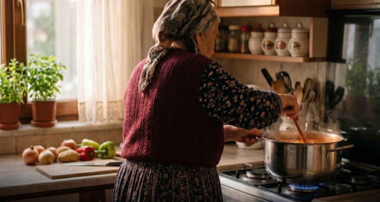 Yemek yaparken elbisesi tutuşan Meryem teyze yanarak can verdi