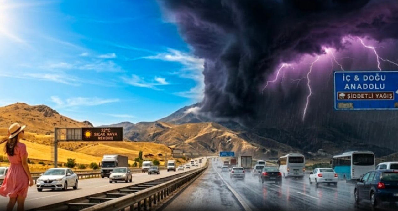 Meteoroloji tarih verdi Türkiye'nin havası ikiye bölünecek
