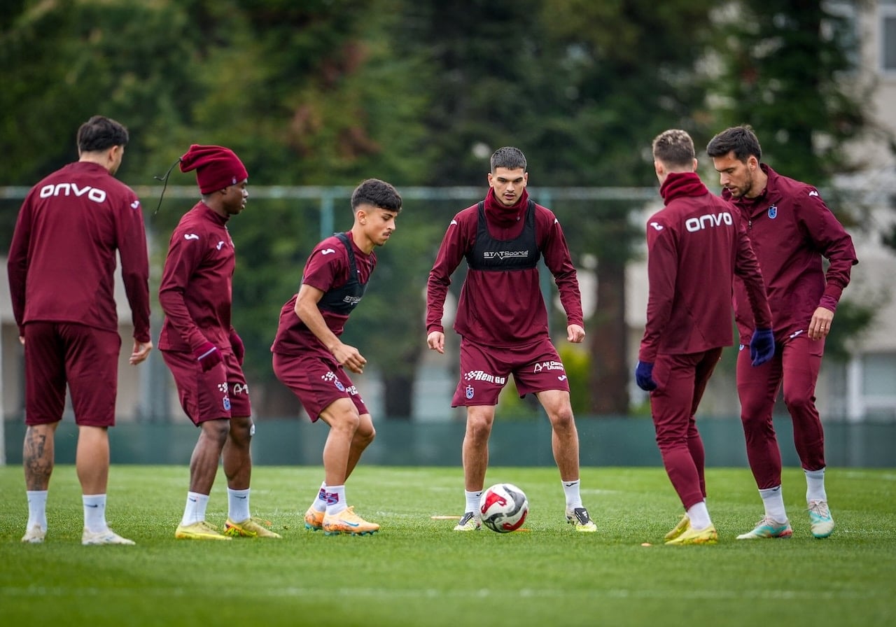 Trabzonspor'da hazırlıklar tam gaz devam ediyor