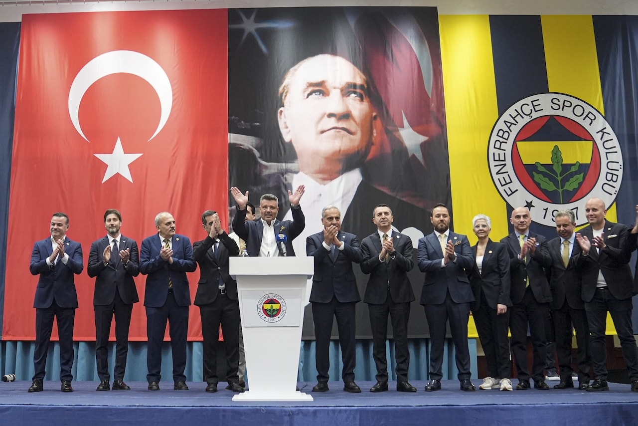 Fenerbahçe'de bayramlaşma töreni yapıldı