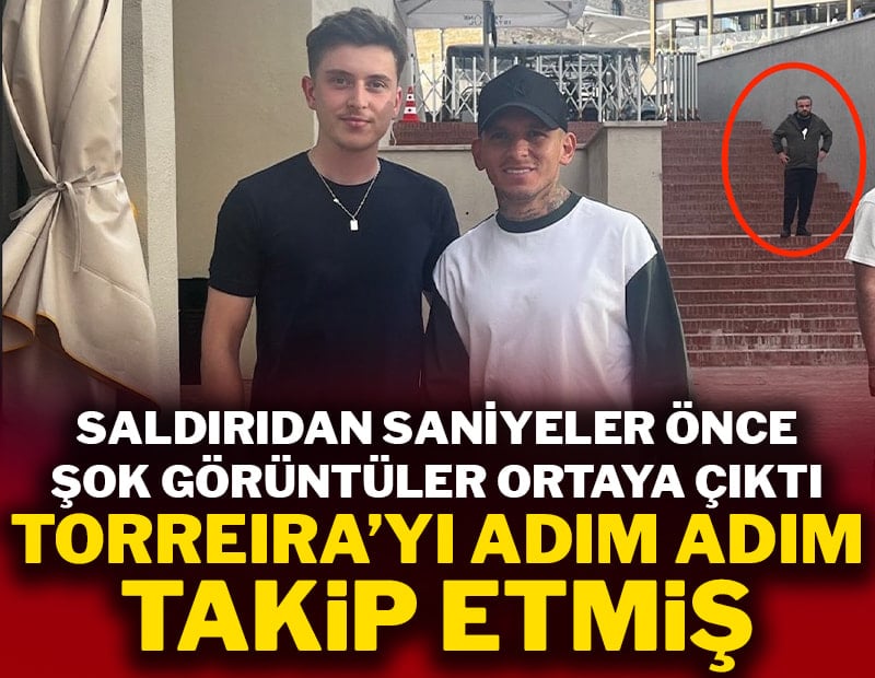 İşte Torreira'ya saldırı anı