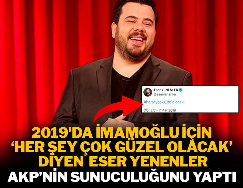 Merve Özbey'den sonra AKP Şöleninde Eser Yenenler polemiği