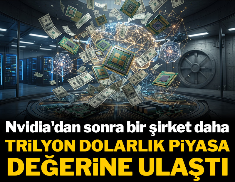 Nvidia'dan sonra bir şirket daha trilyon dolar piyasa değerine ulaştı