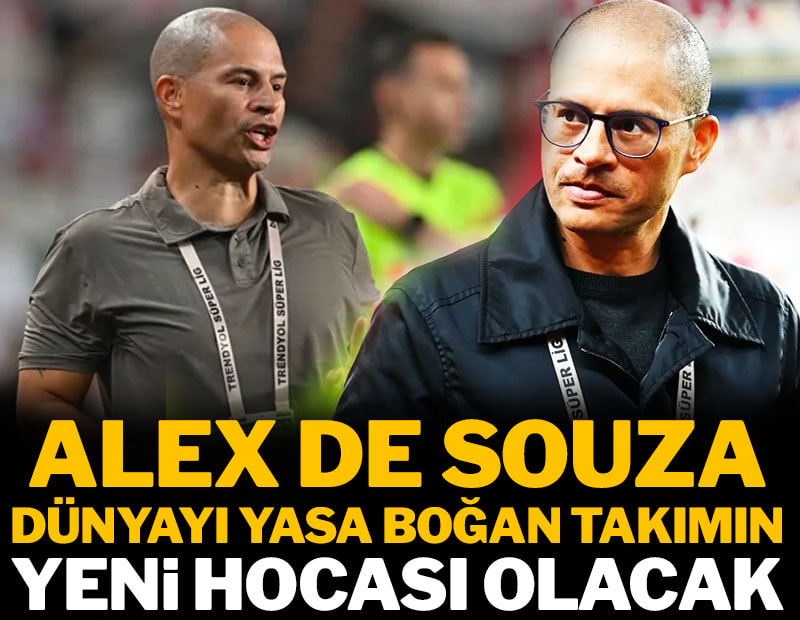 Alex de Souza tüm dünyayı yasa boğan takımın yeni teknik direktörü olacak