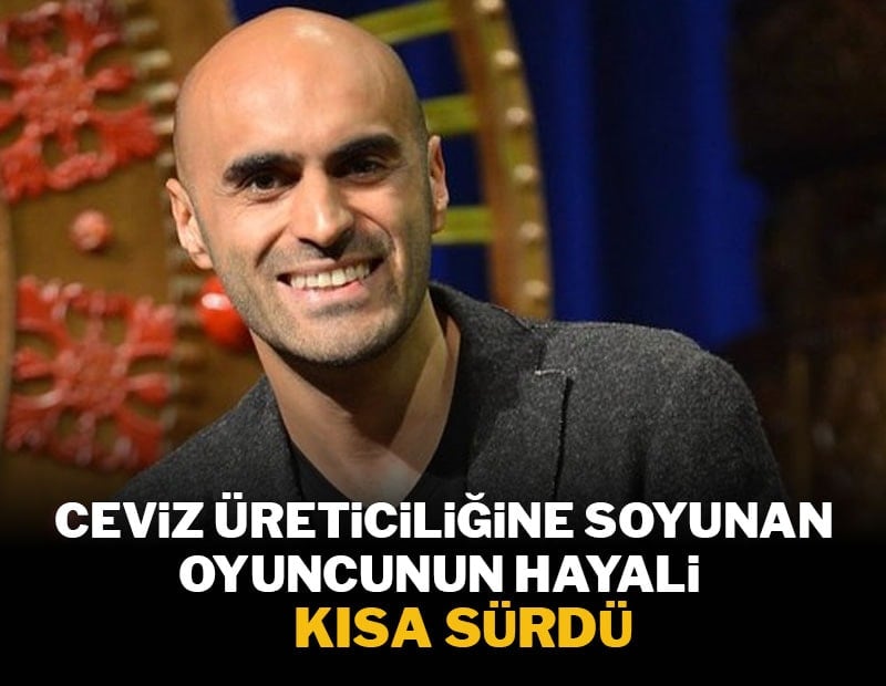 Ünlü oyuncu cevize işine girdi: Battığını bu sözlerle açıkladı