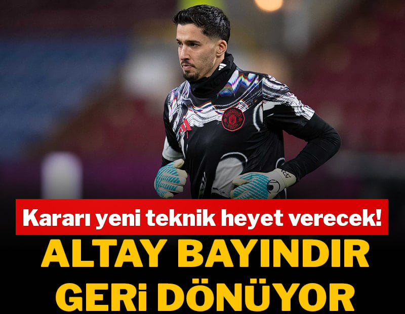 Altay Bayındır Süper Lig'e dönüyor! Karar yeni teknik direktörün