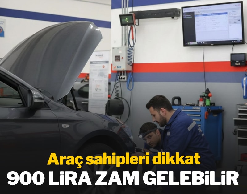 Araç sahipleri dikkat: 900 lira zam gelebilir