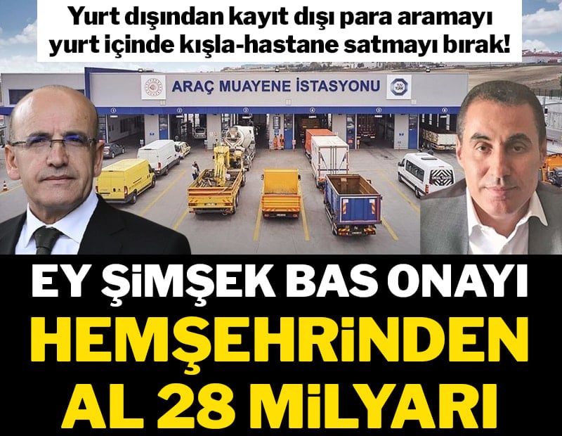 Hastaneleri bırakın 28 milyarı alın