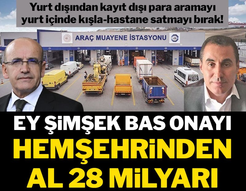 Hastaneleri bırakın 28 milyarı alın