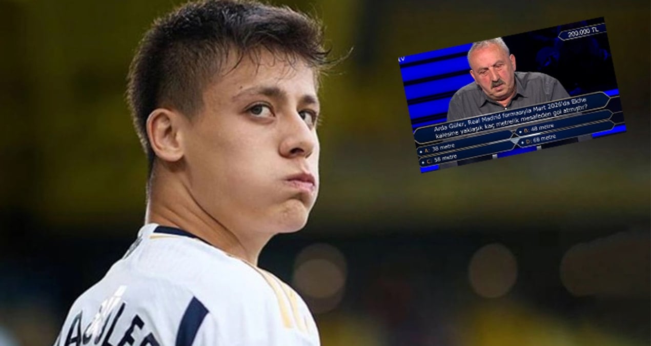 Kim Milyoner Olmak İster'de 200 bin TL'lik Arda sorusu