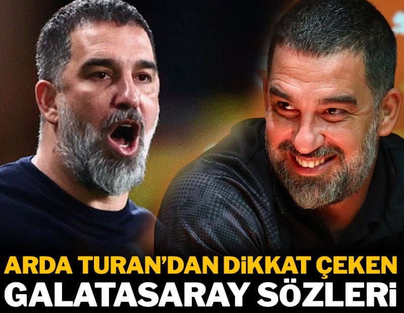 Arda Turan'dan dikkat çeken Galatasaray açıklaması