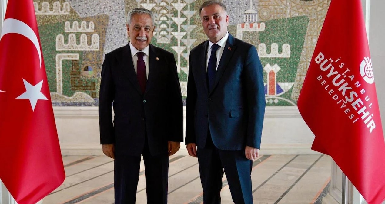 Bülent Arınç'tan CHP'li Nuri Aslan'a ziyaret