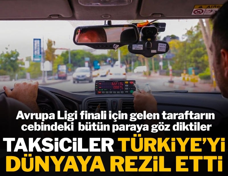 Avrupa Ligi finali için gelen taraftarın cebindeki tüm paraya göz diktiler