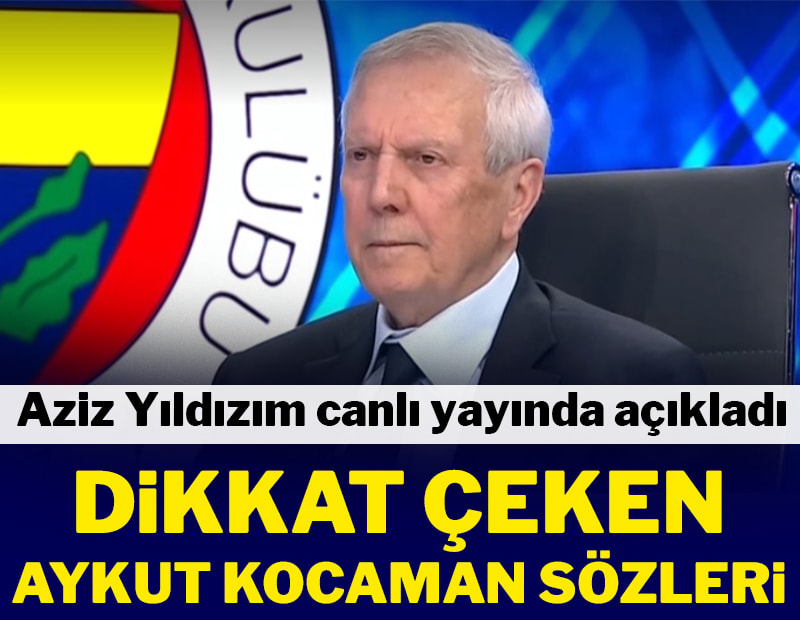 Aziz Yıldırım canlı yayında açıkladı! 'En az 2 golcü alacağız'